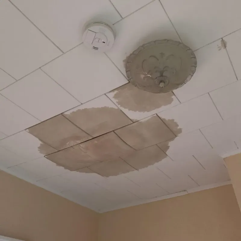Ceiling Water Damage Repair in Wellston, OH